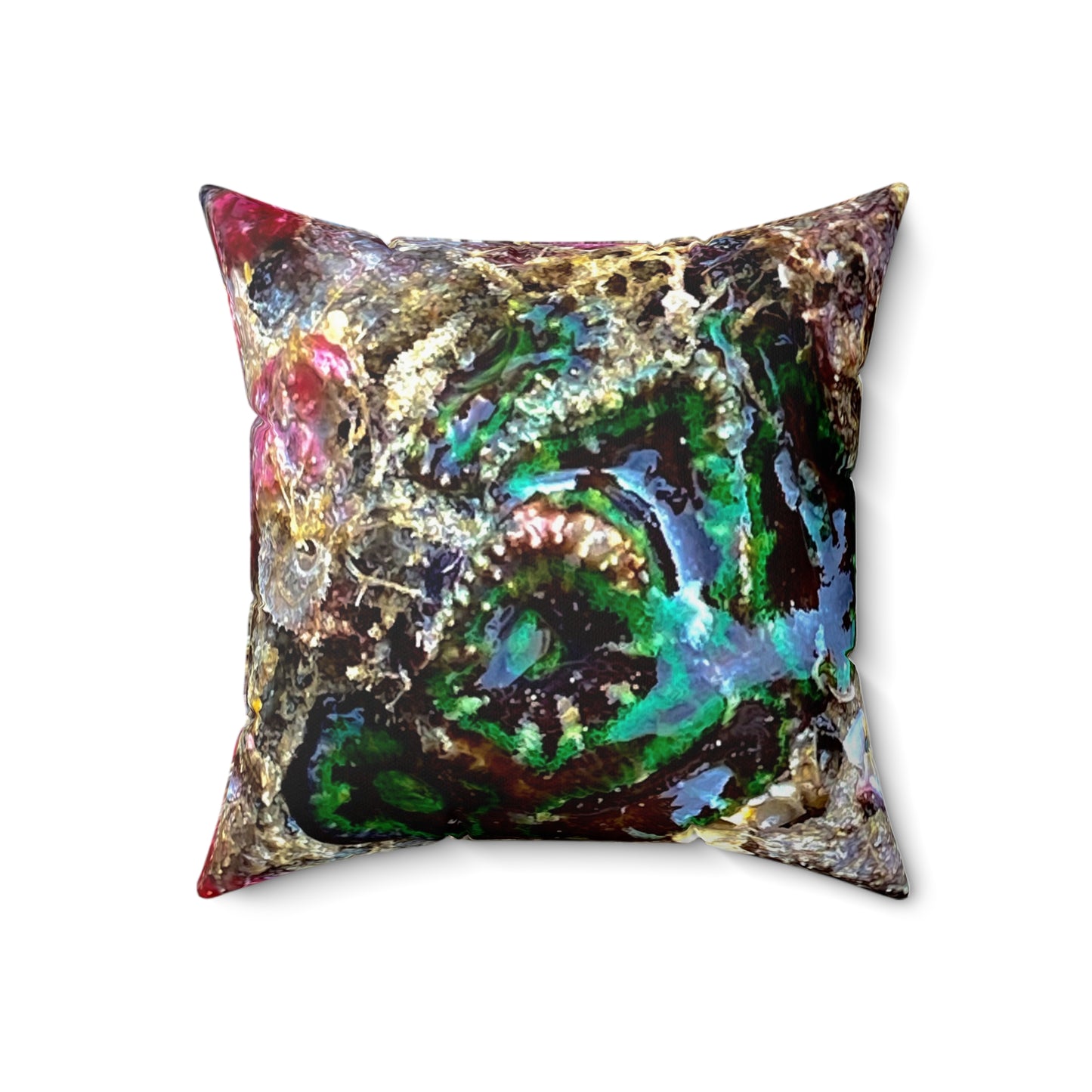 Reef range- Spun Polyester Square Pillow