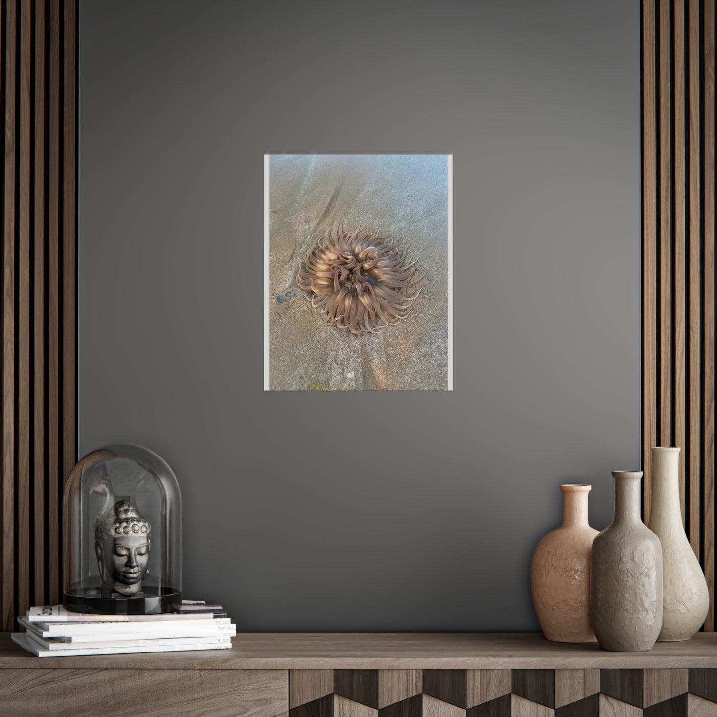 Coastal Sea Creature Unframed Poster - Serene Ocean Decor