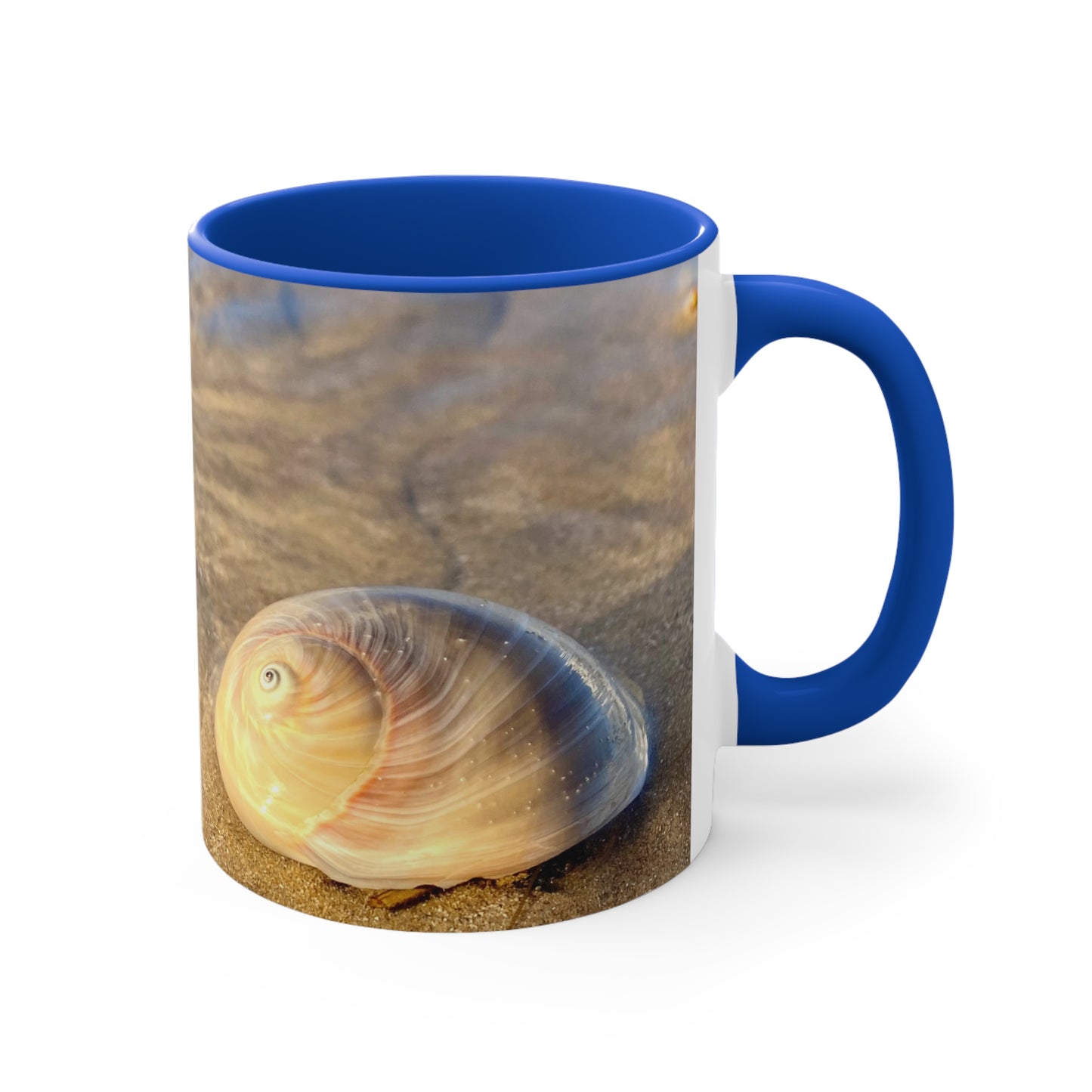 Beach Lovers- AUD PRINT Colorful Accent Mugs, 11oz
