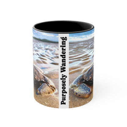 Beach Lovers- AUD PRINT Colorful Accent Mugs, 11oz
