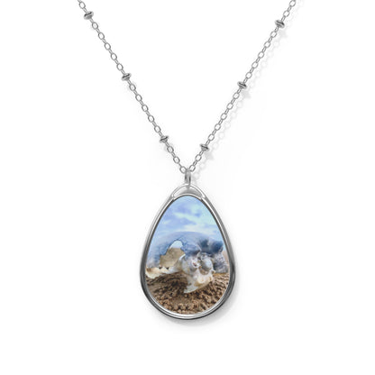Beach Lovers range- Oval Necklace