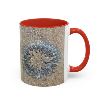 Purposely Wandering Mug – Accent Coffee Mug with Unique Jellyfish Design