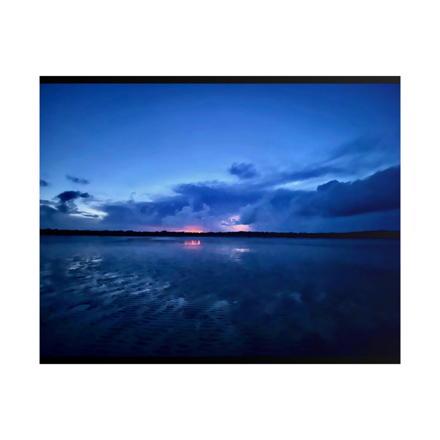 Serene Sunset Unframed Poster - Tranquil Wall Art for Home Decor