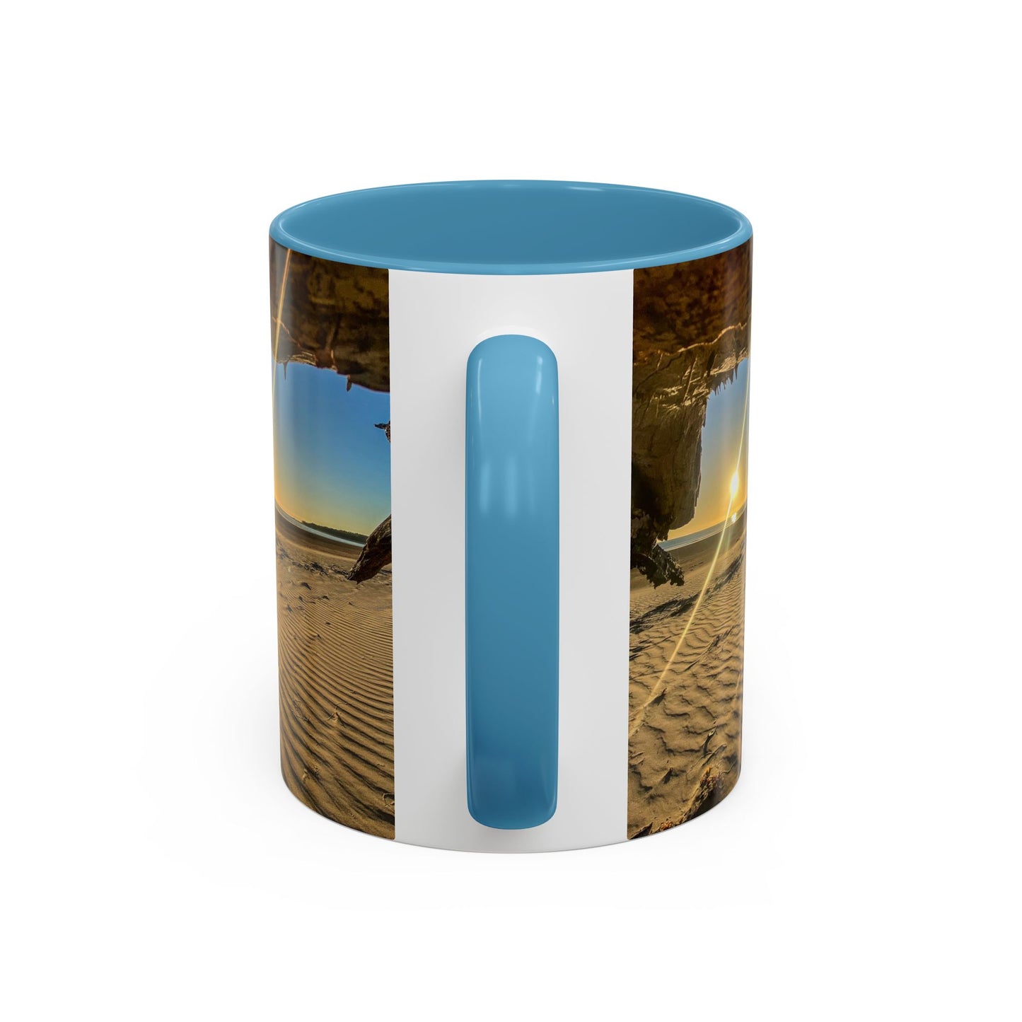 Purposely Wandering Accent Coffee Mug - Coastal Adventure Design - Perfect Gift for Nature Lovers