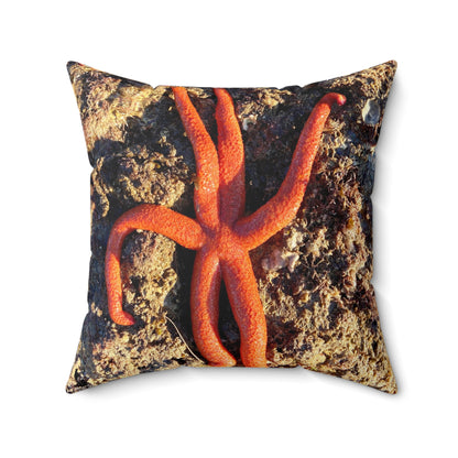 Reef range- Spun Polyester Square Pillow