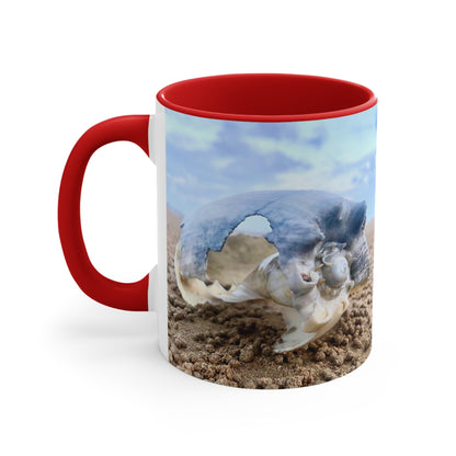 Beach Lovers- AUD PRINT Colorful Accent Mugs, 11oz