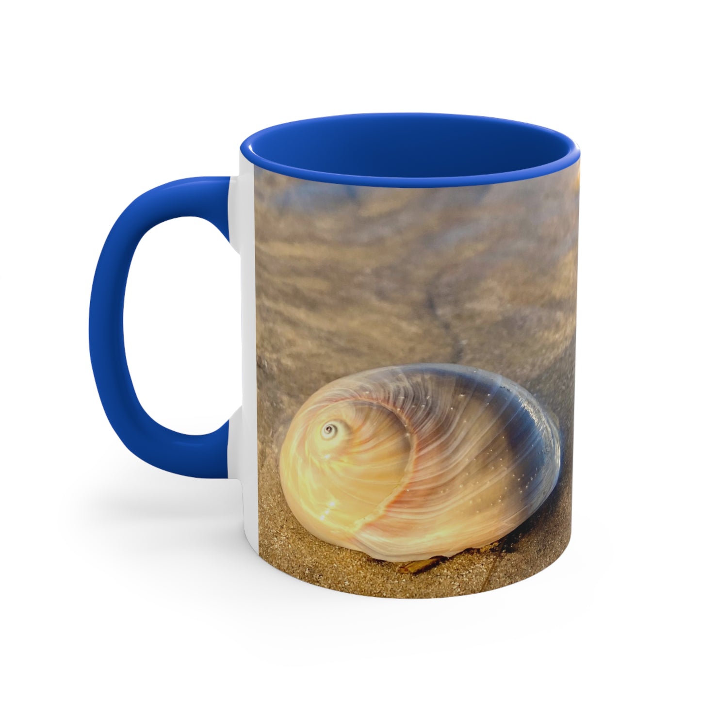 Beach Lovers- AUD PRINT Colorful Accent Mugs, 11oz