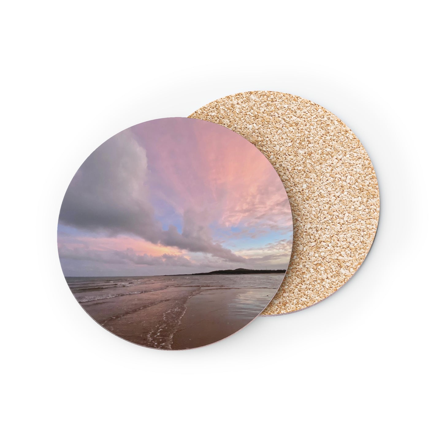 Beach Sunset Coasters - Set of 4 | Perfect for Home Decor & Gift Giving