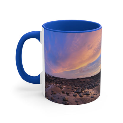 Colorful Accent Mug - Purposefully Wandering Design - Perfect for Nature Lovers