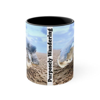 Beach Lovers- AUD PRINT Colorful Accent Mugs, 11oz