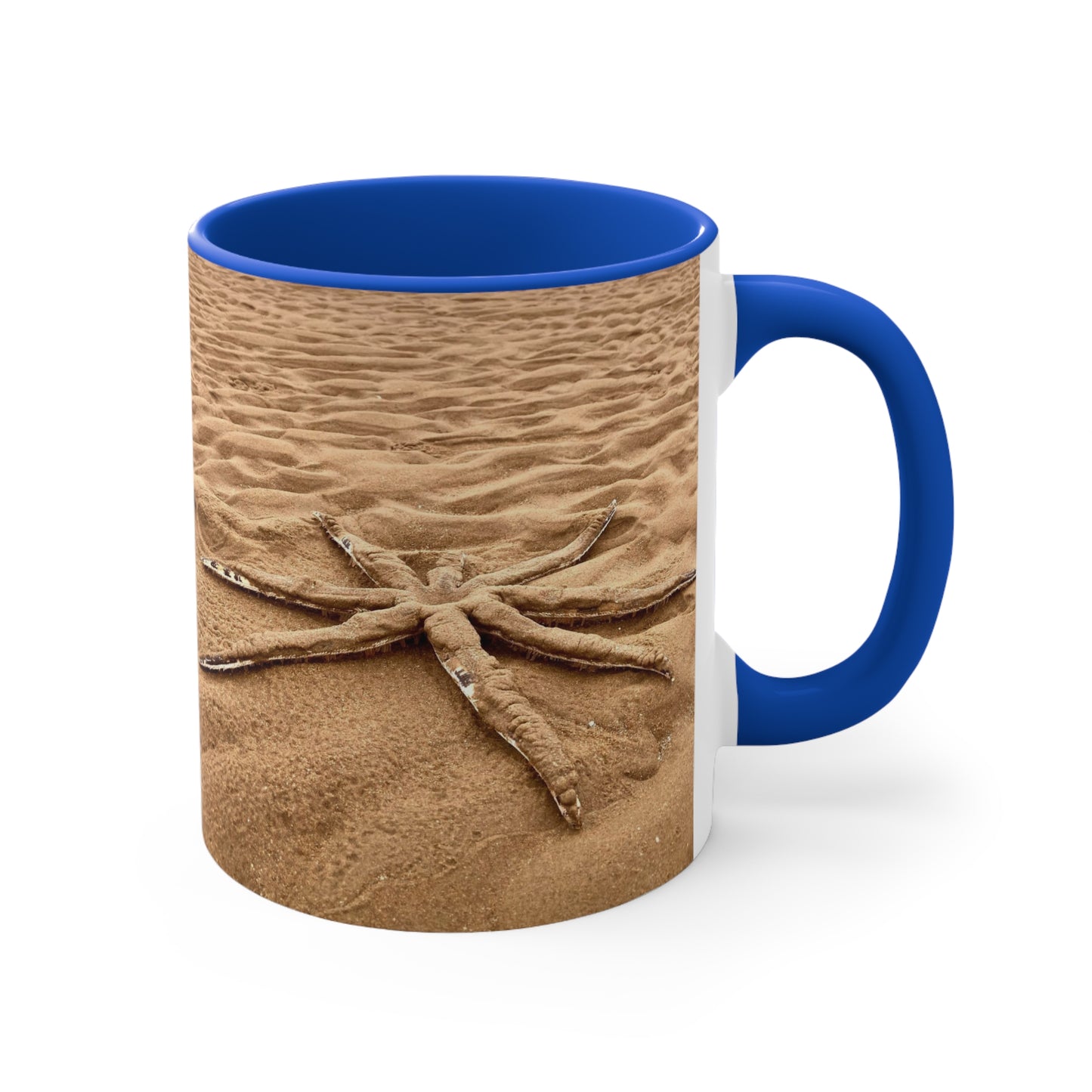 Beach Lovers range- AUD PRINT Colorful Accent Mugs, 11oz