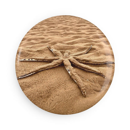 Beach Lovers range- Button Magnet, Round (1 & 10 pcs)