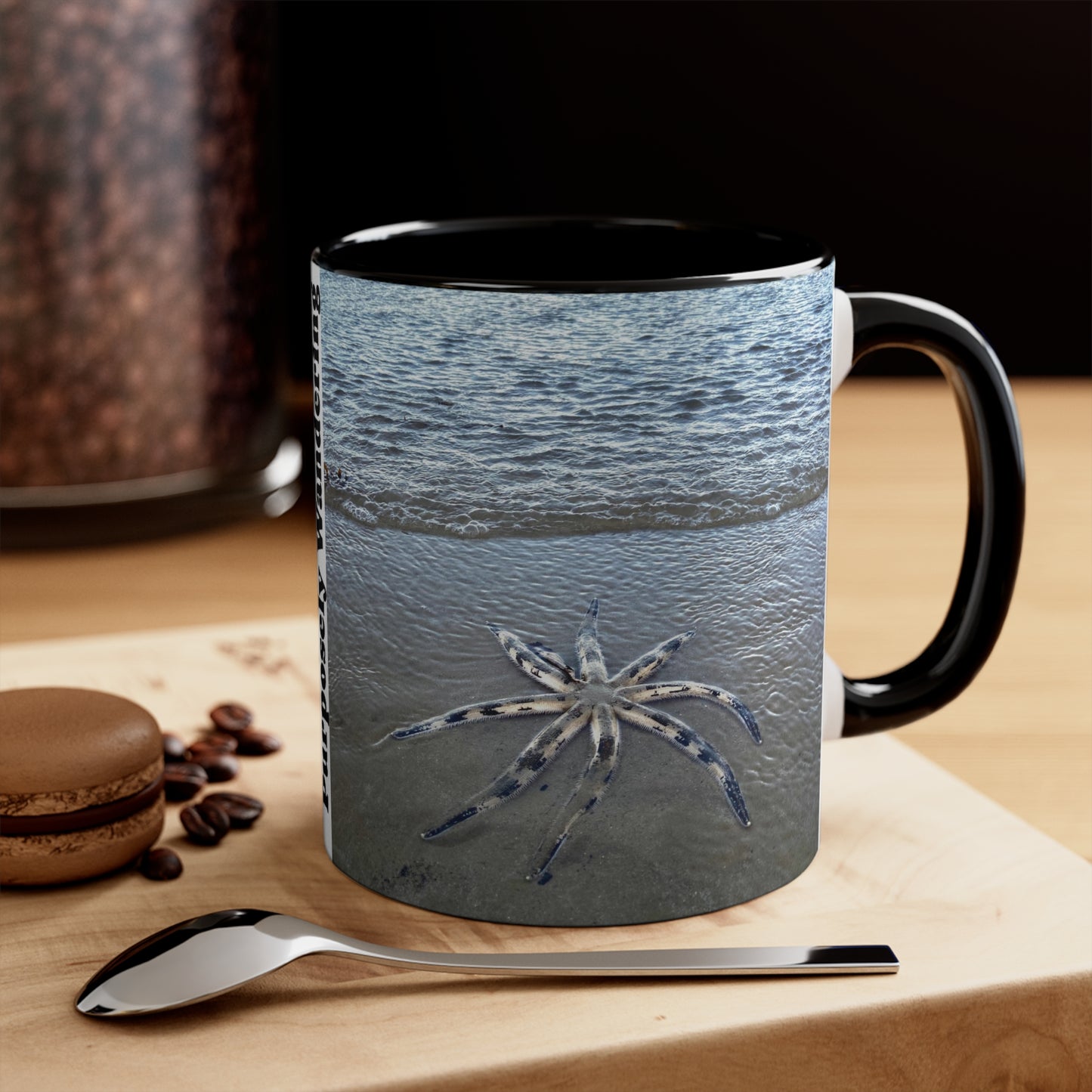 Beach Lovers- AUD PRINT Colorful Accent Mugs, 11oz