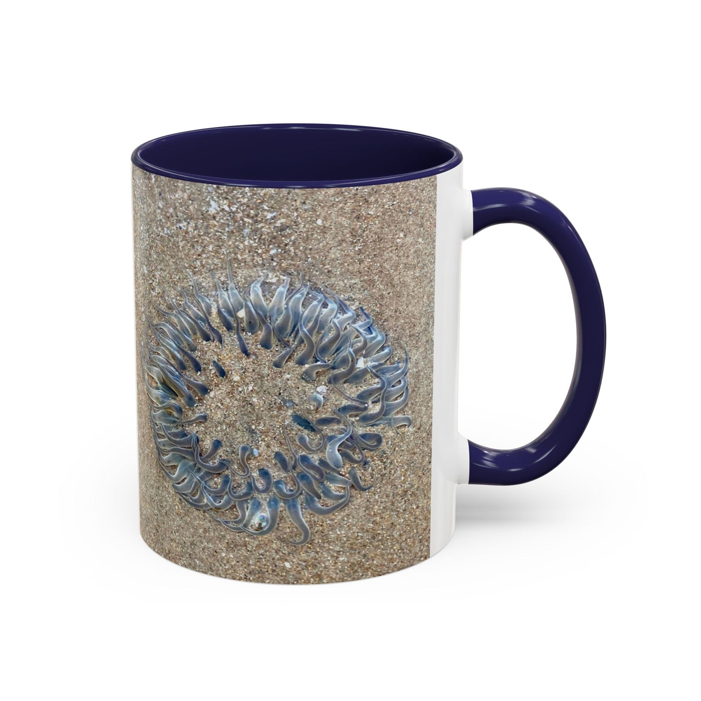 Purposely Wandering Mug – Accent Coffee Mug with Unique Jellyfish Design
