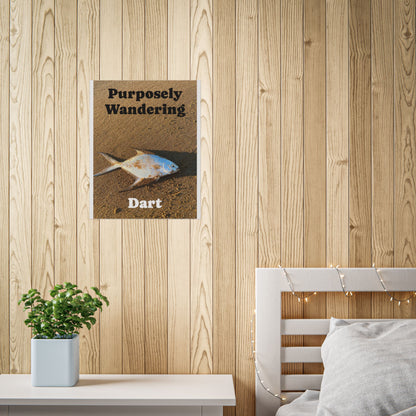 Purposely Wandering Art Print - Unframed Poster for Nature Lovers