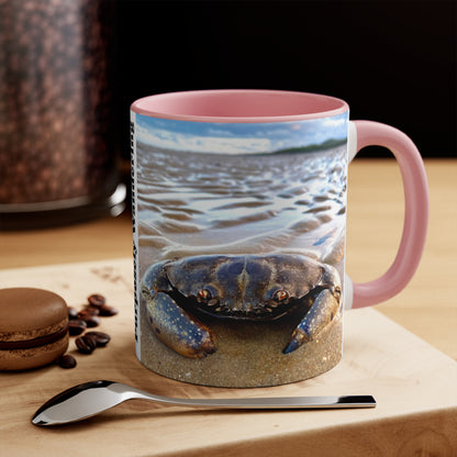 Beach Lovers- AUD PRINT Colorful Accent Mugs, 11oz