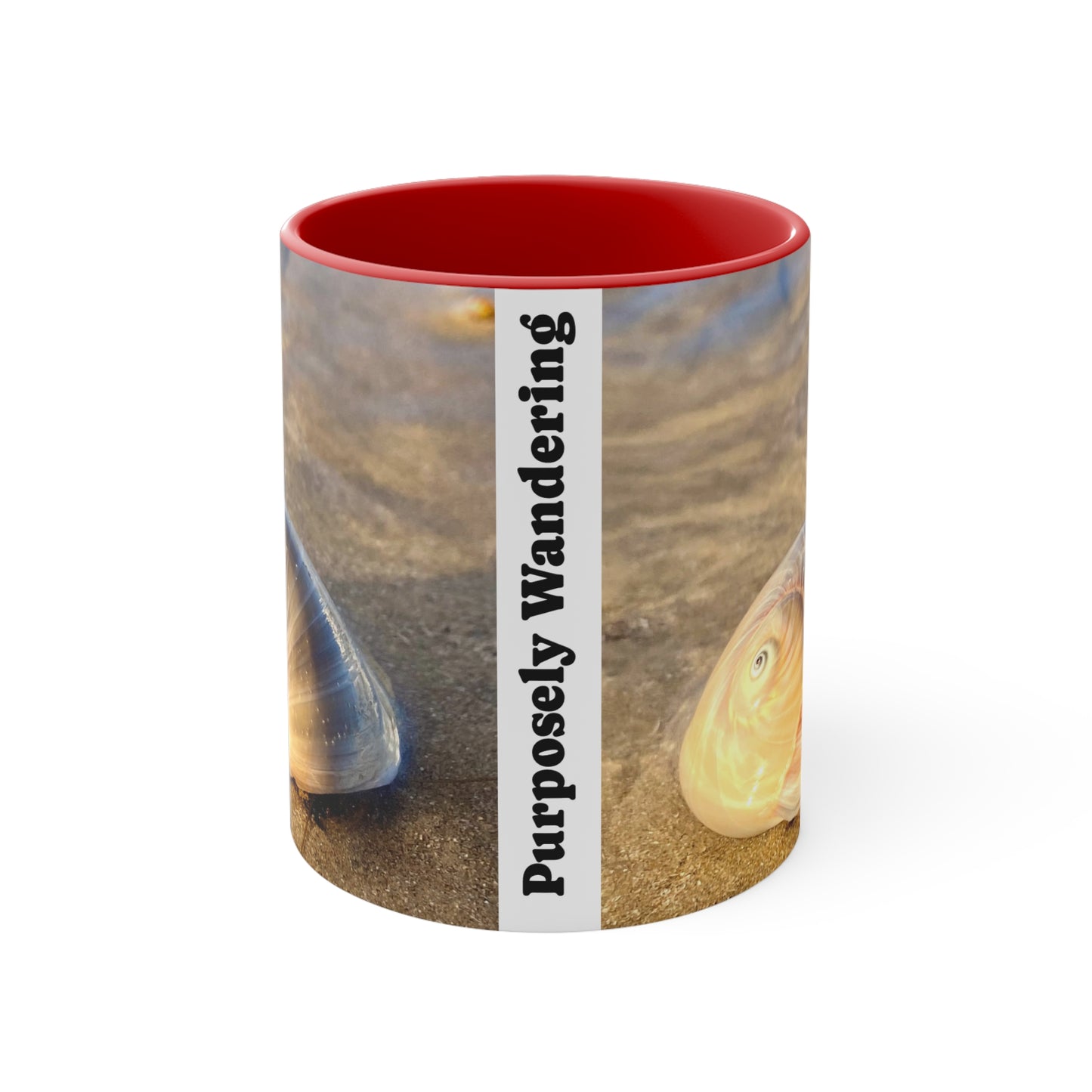 Beach Lovers- AUD PRINT Colorful Accent Mugs, 11oz