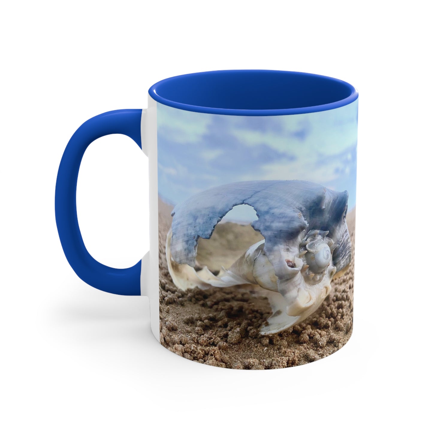 Beach Lovers- AUD PRINT Colorful Accent Mugs, 11oz