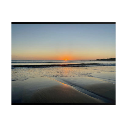 Serene Beach Sunrise Unframed Poster - Perfect for Home Decor and Relaxation