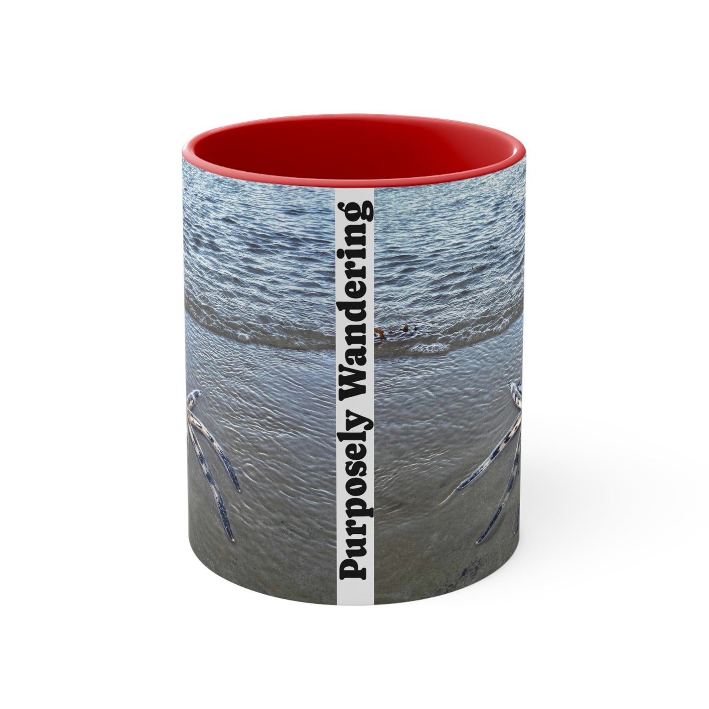 Beach Lovers- AUD PRINT Colorful Accent Mugs, 11oz