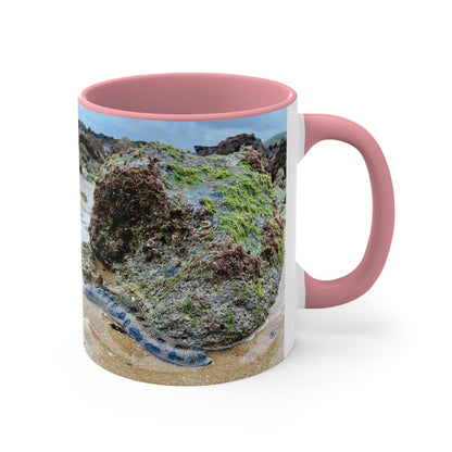 Purposefully Wandering Colorful Accent Mug - 11oz Beach Inspired Coffee Cup