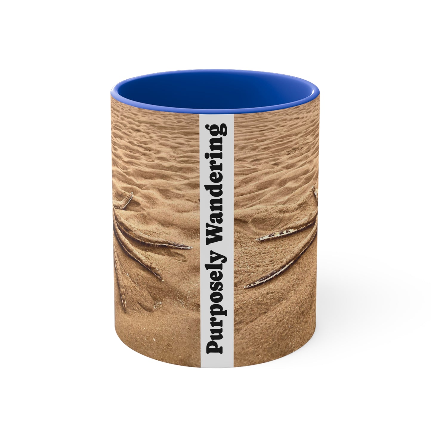 Beach Lovers range- AUD PRINT Colorful Accent Mugs, 11oz