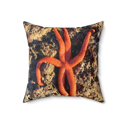 Reef range- Spun Polyester Square Pillow