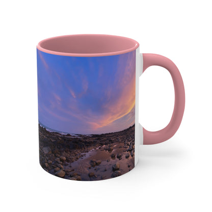 Colorful Accent Mug - Purposefully Wandering Design - Perfect for Nature Lovers