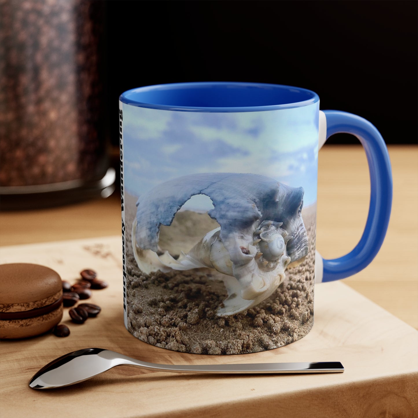 Beach Lovers- AUD PRINT Colorful Accent Mugs, 11oz