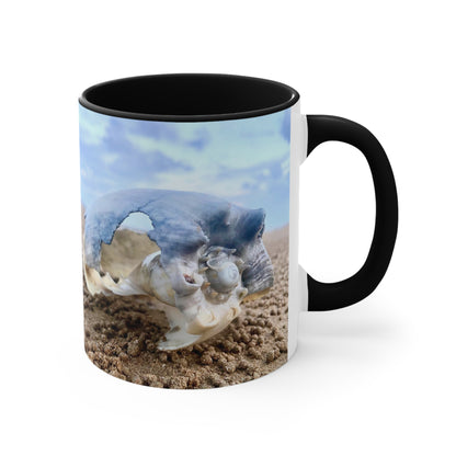 Beach Lovers- AUD PRINT Colorful Accent Mugs, 11oz