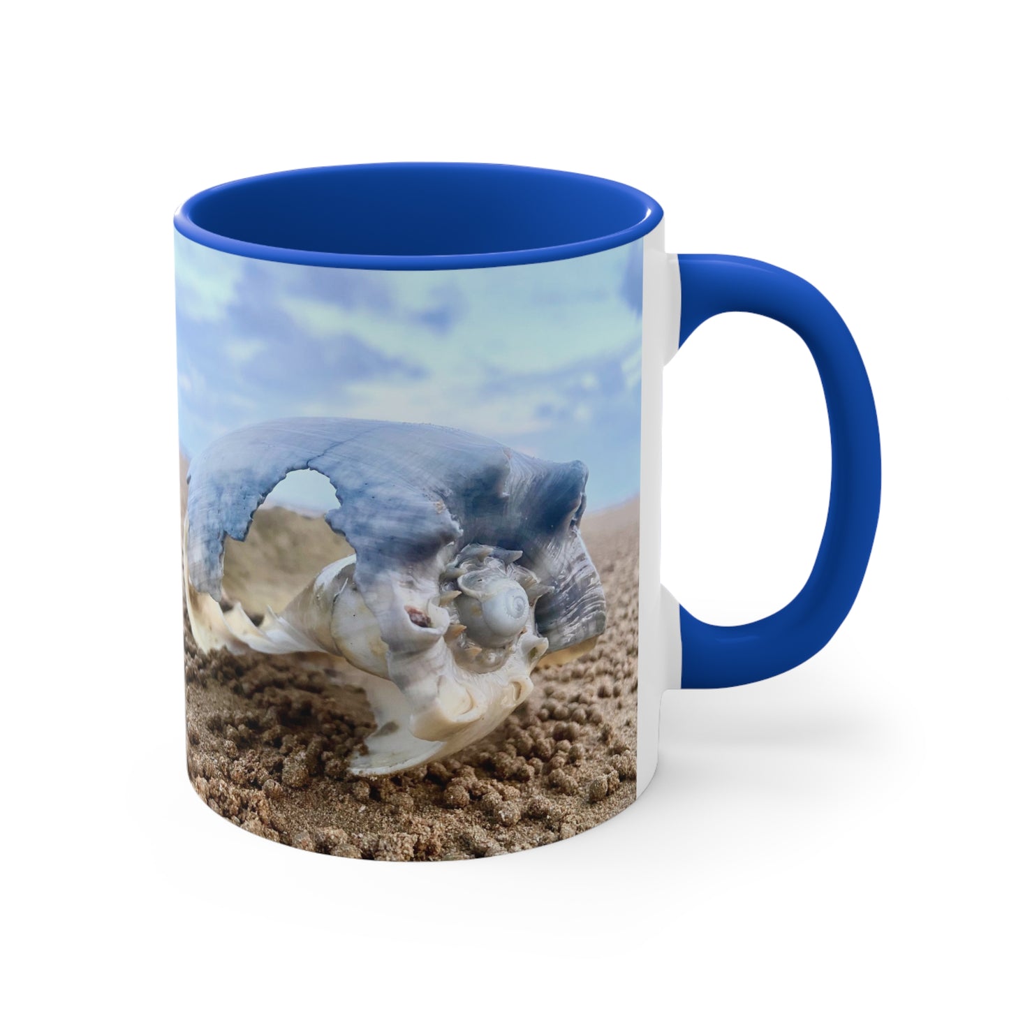 Beach Lovers- AUD PRINT Colorful Accent Mugs, 11oz