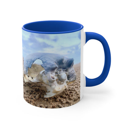 Beach Lovers- AUD PRINT Colorful Accent Mugs, 11oz