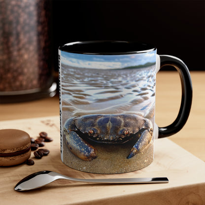 Beach Lovers- AUD PRINT Colorful Accent Mugs, 11oz