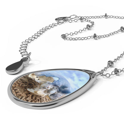 Beach Lovers range- Oval Necklace