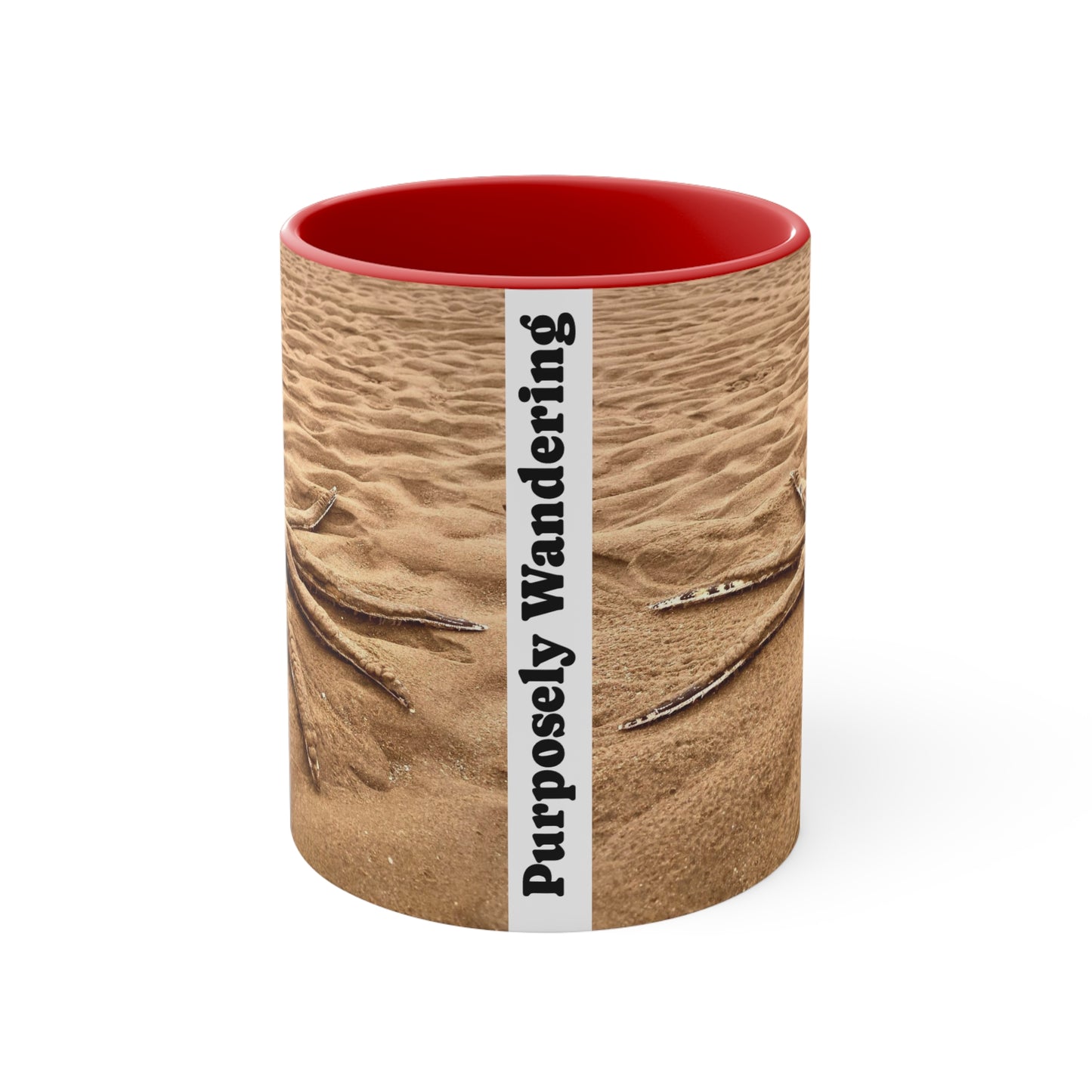 Beach Lovers range- AUD PRINT Colorful Accent Mugs, 11oz