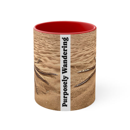 Beach Lovers range- AUD PRINT Colorful Accent Mugs, 11oz