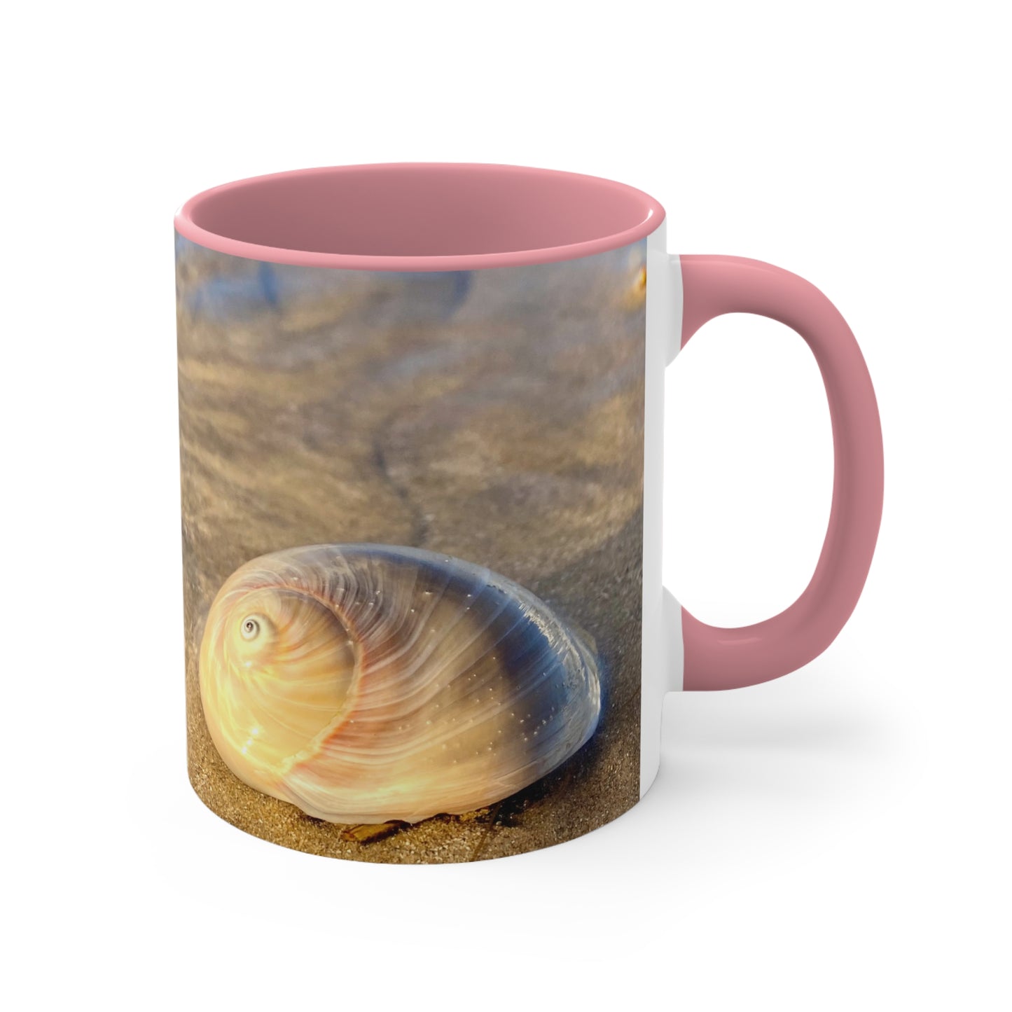 Beach Lovers- AUD PRINT Colorful Accent Mugs, 11oz