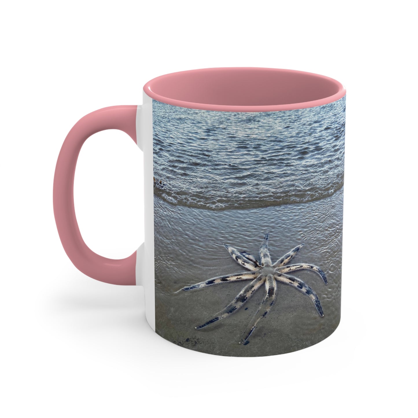 Beach Lovers- AUD PRINT Colorful Accent Mugs, 11oz