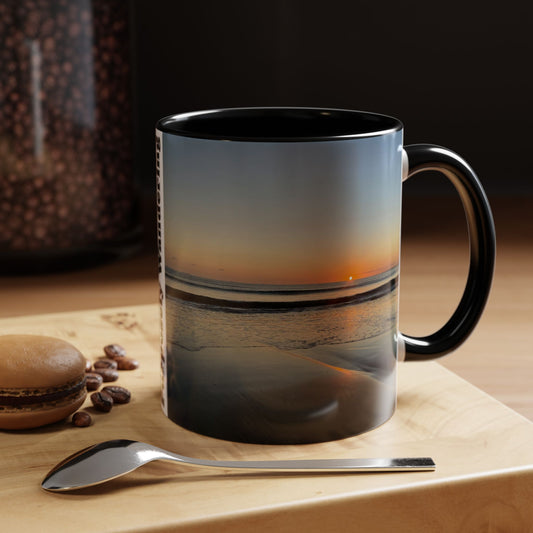 Inspirational Sunrise Coffee Mug - "Purposely Wandering" - 11oz & 15oz