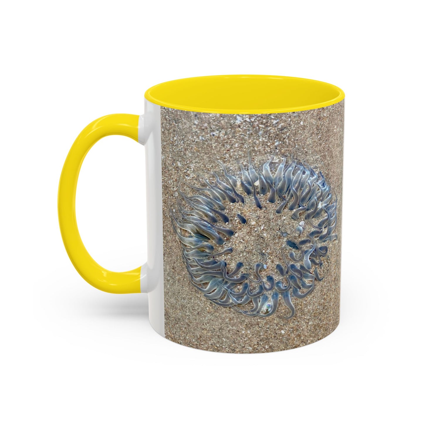 Purposely Wandering Mug – Accent Coffee Mug with Unique Jellyfish Design