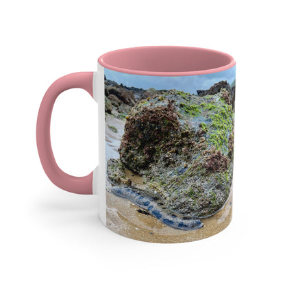 Purposefully Wandering Colorful Accent Mug - 11oz Beach Inspired Coffee Cup
