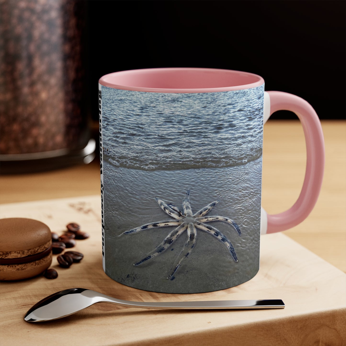 Beach Lovers- AUD PRINT Colorful Accent Mugs, 11oz
