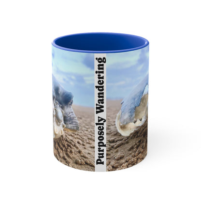 Beach Lovers- AUD PRINT Colorful Accent Mugs, 11oz