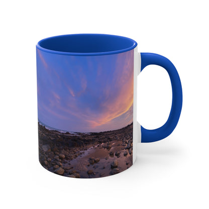 Colorful Accent Mug - Purposefully Wandering Design - Perfect for Nature Lovers