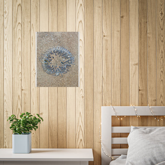 Nature-Inspired Unframed Poster - Ocean Jellyfish Artwork for Home Décor