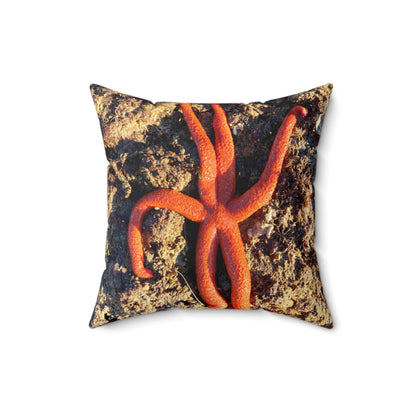 Reef range- Spun Polyester Square Pillow