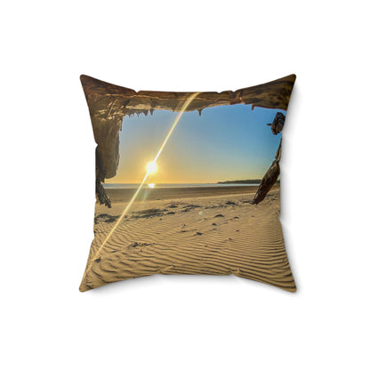 Beach Lovers range- Spun Polyester Square Pillow