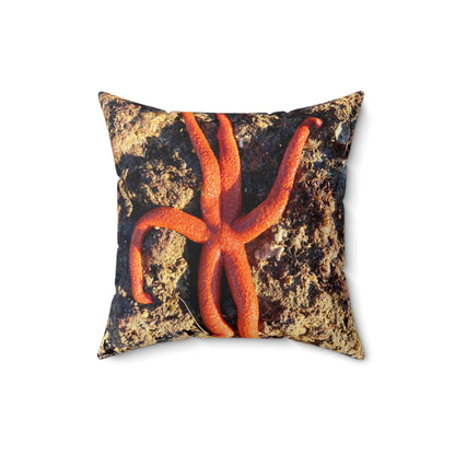 Reef range- Spun Polyester Square Pillow
