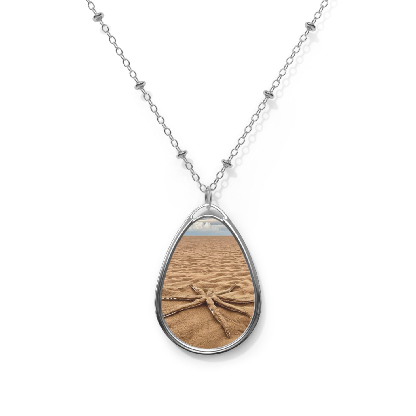 Beach Lovers range- Oval Necklace