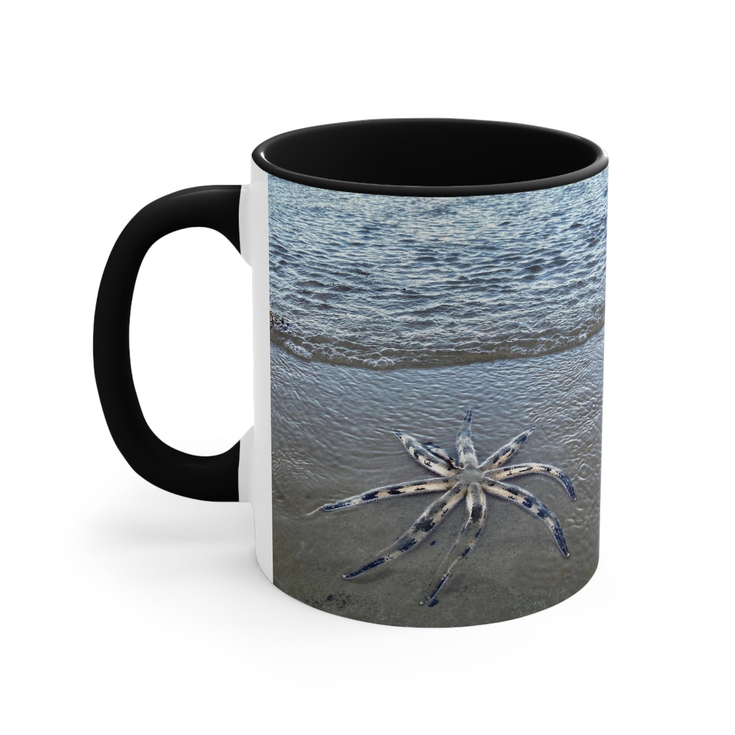 Beach Lovers- AUD PRINT Colorful Accent Mugs, 11oz